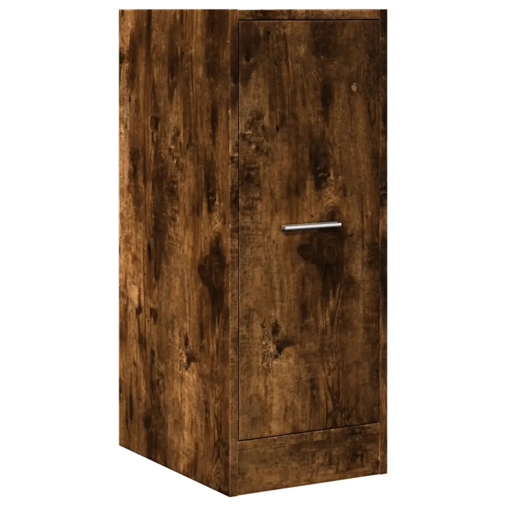 Armadietto da Farmacia Rovere Fumo 30x41x77,5 cm in Truciolato
