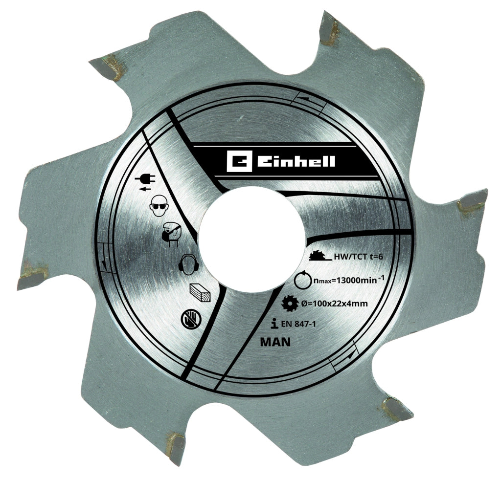 Einhell FRESA DI RICAMBIO PER FRESATRICE ORIZZONTALE mm. 100x22x3