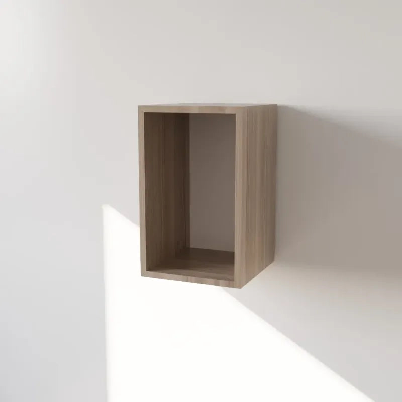 Pensile Cucina in Legno Nobilitato Olmo Mobile Alto con 1 Anta, Pensile Componibile Moderno Made in Italy (H48XL30XP33cm)