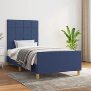 Giroletto senza Materasso Blu 100x200 cm in Tessuto 3125039