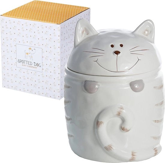 Contenitore di Cucina in Ceramica per Piccoli Dolci - Carrello di Rifornimento Cucina con Coperchio per Snack e Piccoli Trattamenti