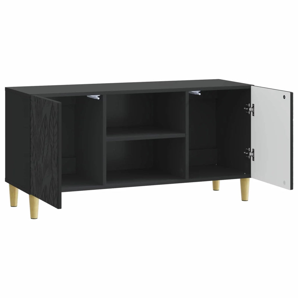Mobile TV 102 x 34,5 x 50 cm Nero Legno ingegnerizzato 895156