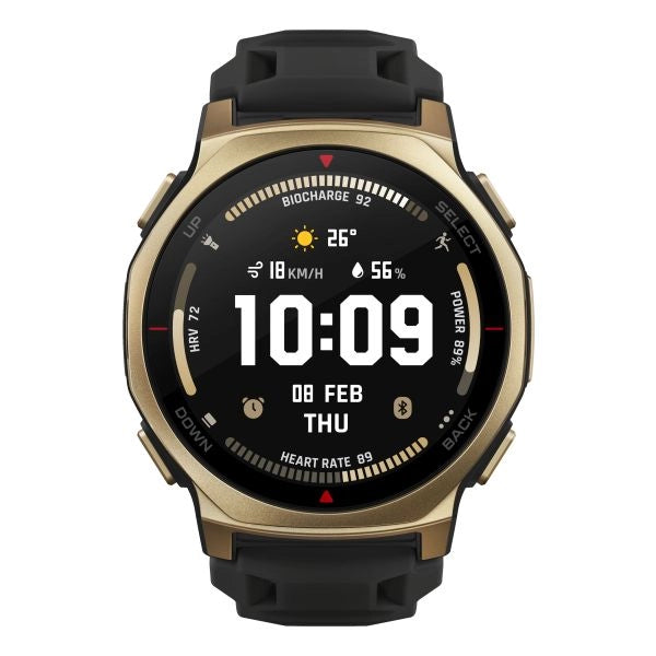 Amazfit t-rex 3 pro smartwatch 1,32 44mm black gold - AMA2548G