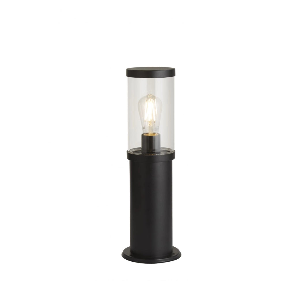 Bakerloo Outdoor Post - Metallo nero e policarbonato
