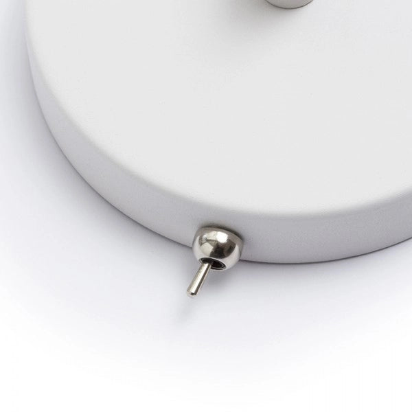 Lampada ANTE parete Bianco Nickel opaco 230V E27 28W