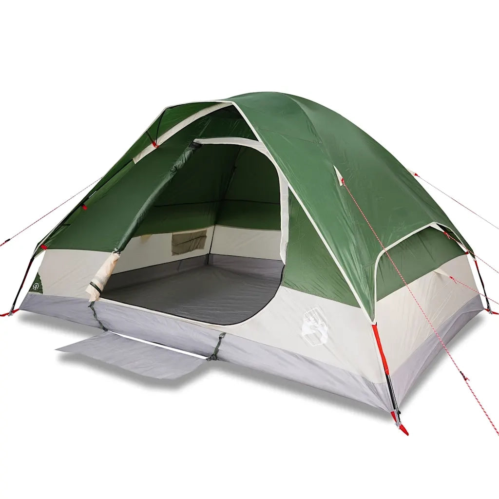 Tenda da Campeggio a Cupola per 2 Persone-Tenda per Escursionismo Verde Impermeabile 224220