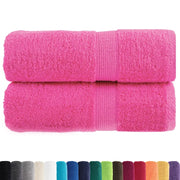 Asciugamani Premium SOLUND 2 pz Rosa 30x30 cm 600 g/m² 137515