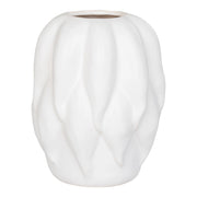Vaso Decorativo Daisy, Bianco, Ceramica, 19,5x19,5x26 cm