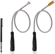 Maniglia Telescopica Magnetica con 3 Rulli Magnetici Premium