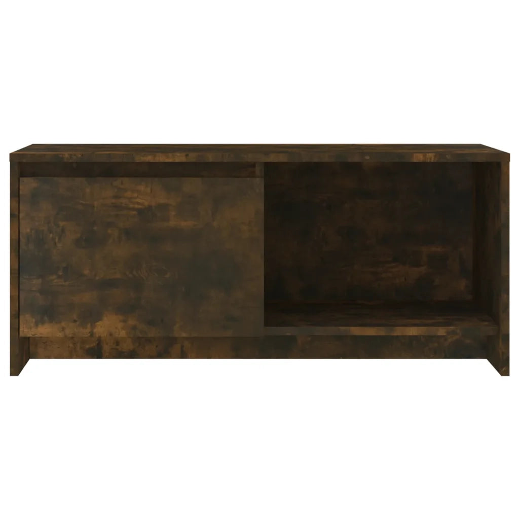 Mobile Porta TV Rovere Fumo 90x35x40 cm in Truciolato 813017