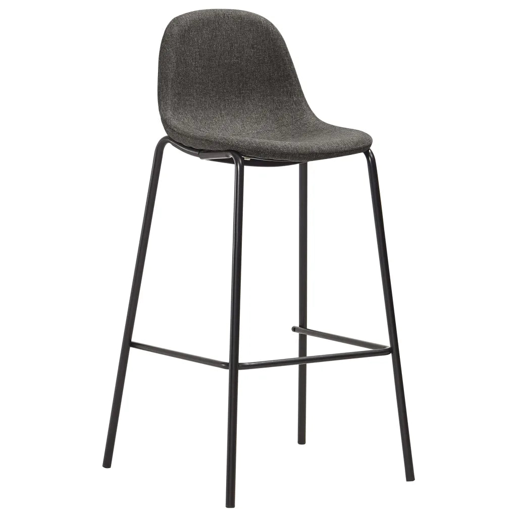 Set da Bar 3 pz in Tessuto Grigio Scuro 3051125