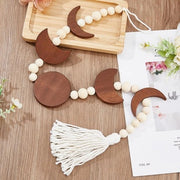 Decorazione per Parete in Legno a Spiga per Soggiorno, Camera da Letto, Appartamento, Casa di Piante, Caffè, Camera di un Giovane in Stile Etnico Bohemien