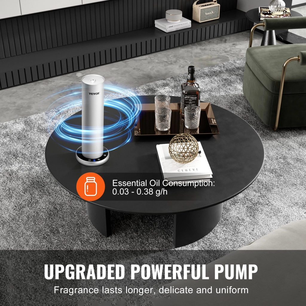 Diffusore di aromi ad aria fredda Bluetooth 120 ml in lega di alluminio SE8150D-V2.0 per casa e ufficio 5W