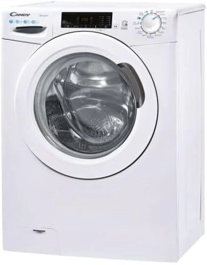 Candy CSS4137TE-1-11 Lavatrice Slim Carica Frontale Kilo detector Smart check-up Tecnologia NFC Classe energetica D (A+++) Profondita' 45 cm Capacita' di carico 7 Kg Centrifuga 1300 giri Motore AC
