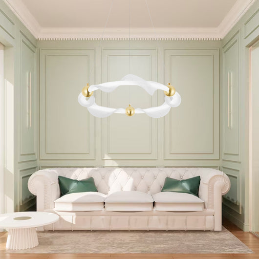 Lampada G010-cp White/gold