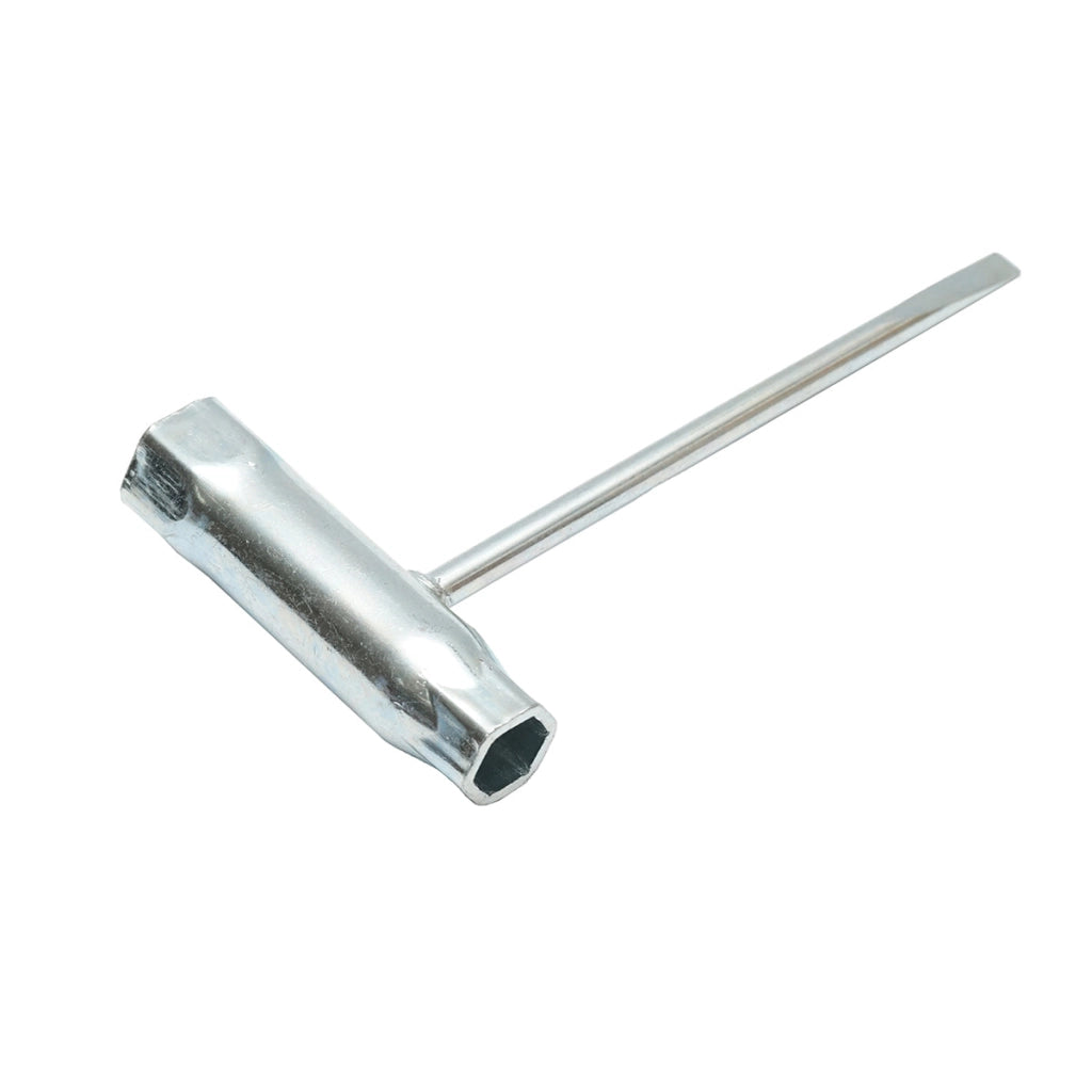 Chiave per candele per motosega 13x19x140mmmm con cacciavite destro incluso