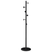 APPENDIABITI JERRY METALLO NERO DIM 37X37X173CM