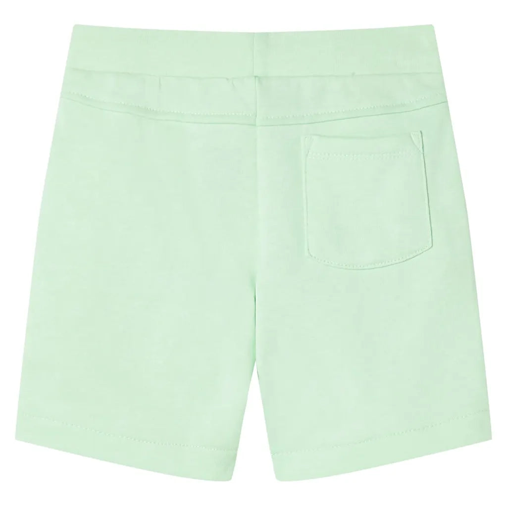 Pantaloncini per Bambini con Coulisse Verde Brillante 128 CFW7572850