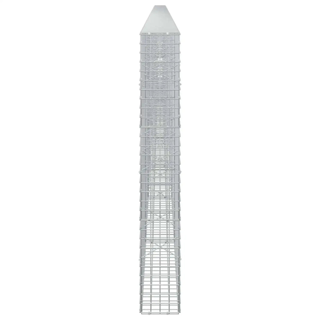 Gabione con filo da 5 mm e rete da 5x5 cm 900x20x150 cm 3464100