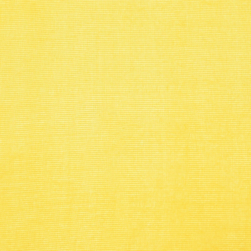 Tende in Voile con Tasche per Aste 2 pz Giallo