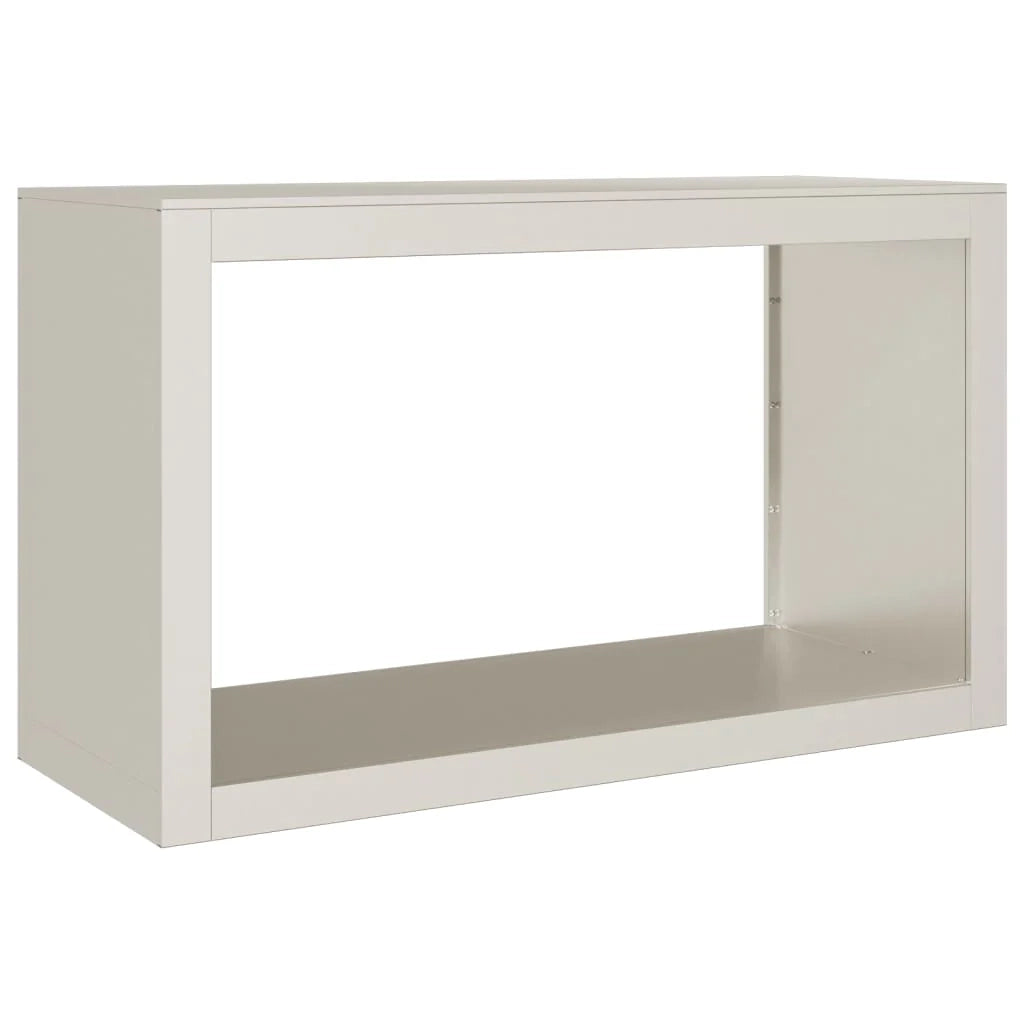 Portalegna 100 x 40 x 60 cm Acciaio Corten Marrone 02_0043695