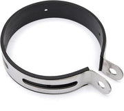 Sistema di riduzione del rumore per motocicletta Montaggio del silenziatore Attacco di fissaggio Hanger Clip Cinghia 11cm