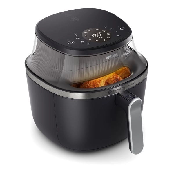 Friggitrice ad aria  xxl nera 7.2 litri con finestra 16 programmi - NA341/00