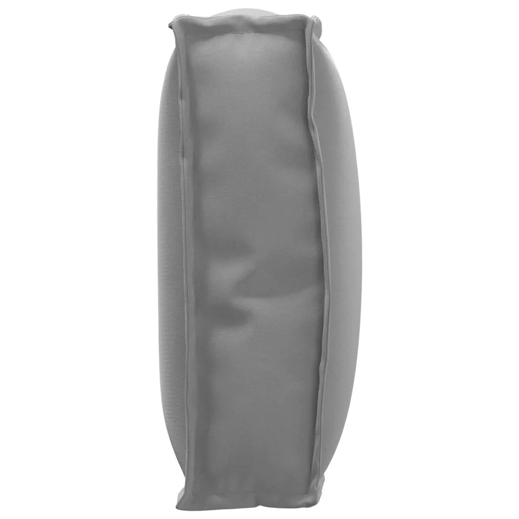 Cuscino Grigio 60 x 40 x 12 cm Tessuto Oxford 42001479