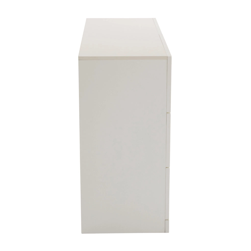 COMÒ 6 Cassetti 120x40x82 cm Bianco Crema in Truciolato