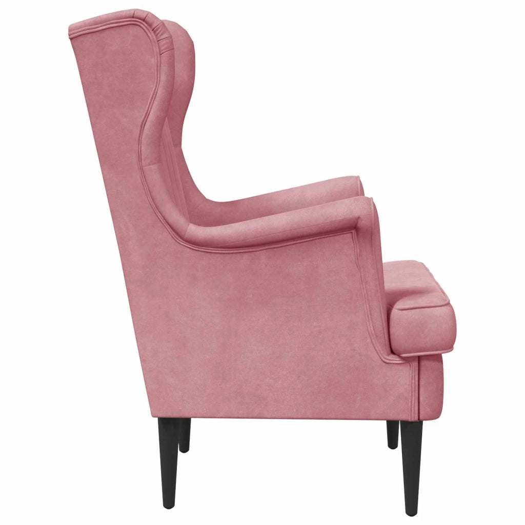 Poltrona Rosa Velluto 42029940