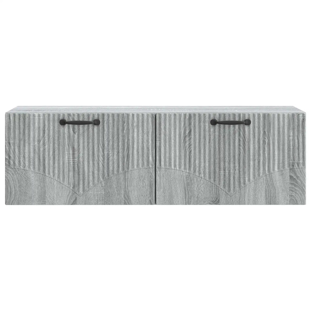 Mobile Porta TV da Muro Grigio Sonoma 98 x 31 x 30 cm 899071