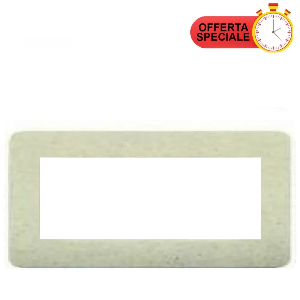 BTicino Matix Placca 6 Posti Acquamarina AM4806LSQ