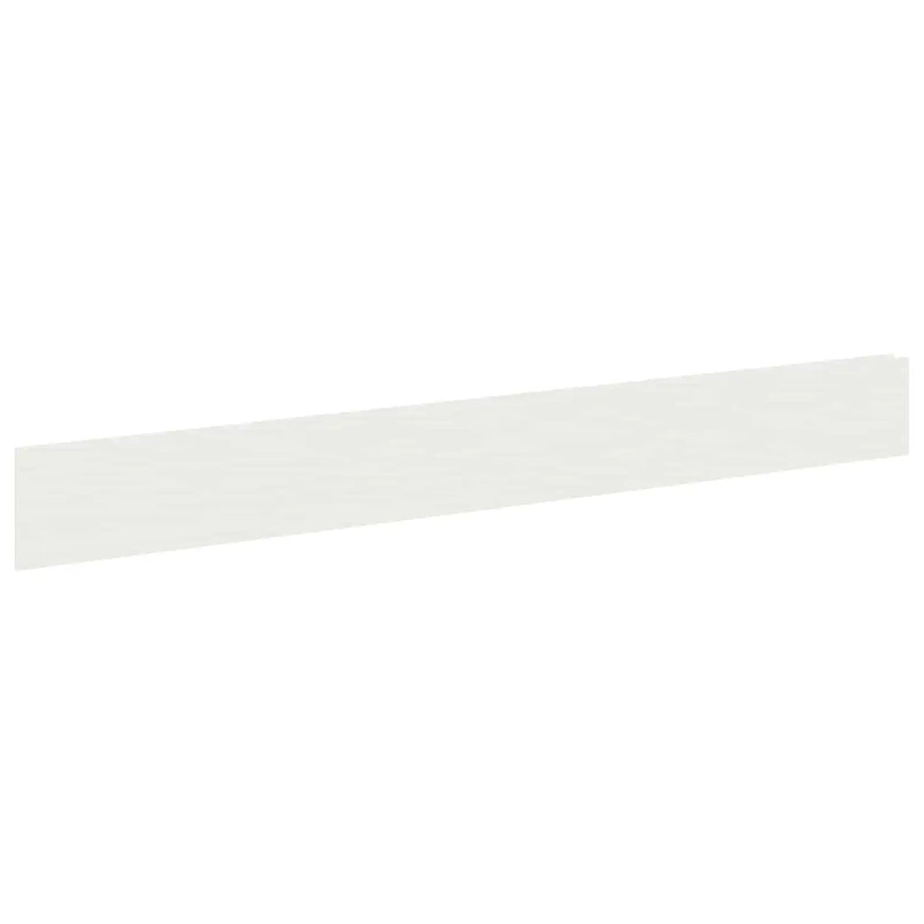 Bordura per Prato 30 pz 100 x 12 cm Acciaio Bianco 8008790