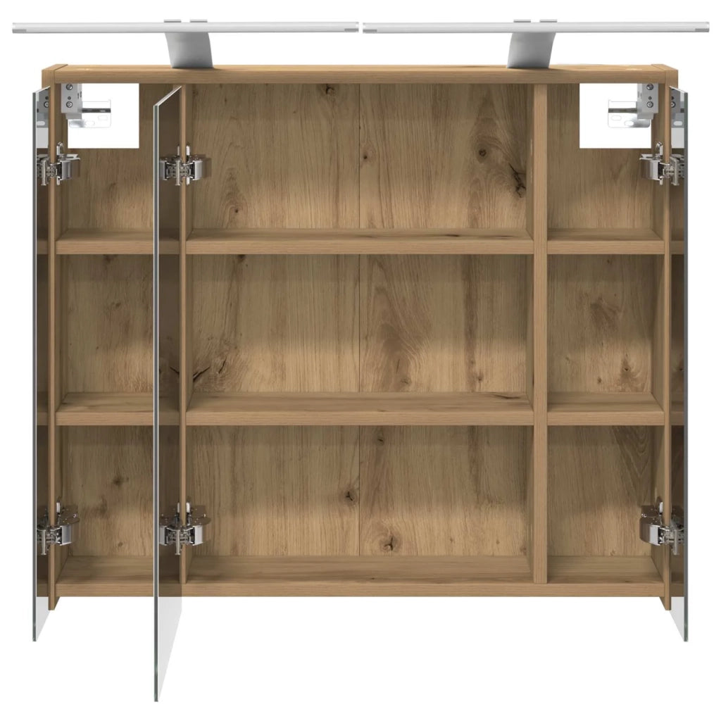 Mobiletto per specchio da bagno Rovere Artigianale 889182