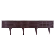 GARDEN FLEXY BORDURE STECCATO RECINZIONE IN RESINA 3,9 MT