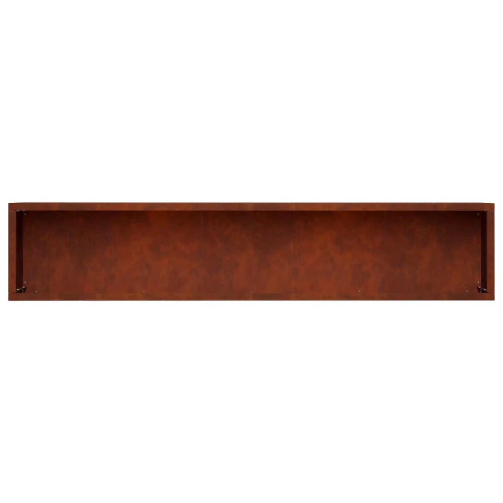 Vaso da giardino Ruggine 100 x 20 x 20 cm Acciaio Corten 8005188