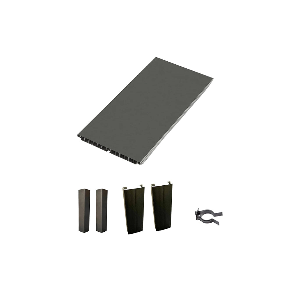 Zoccolo Per Cucina Battiscopa Set Da 2 Pezzi Da 2 Metri E 1 Pezzo Da 1 Metro Altezza 15 Cm Con Kit Unione Piombo