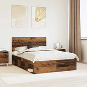 Struttura del letto Legno vecchio 140 x 190 cm Pino massello 3412495