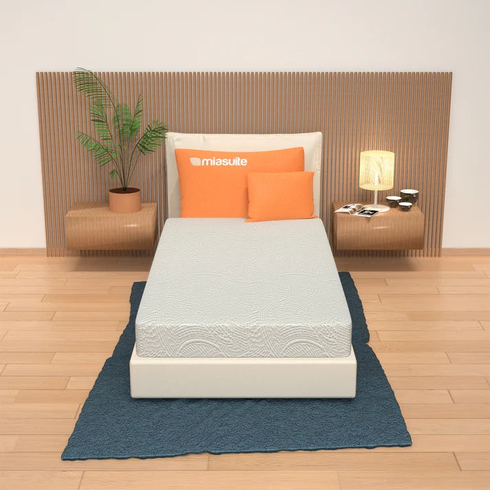 Materasso Sfoderabile 140x200 cm Alla Francese - Alto 18 cm, Waterfoam, Anallergico, Antiacaro, Traspirante | Sim