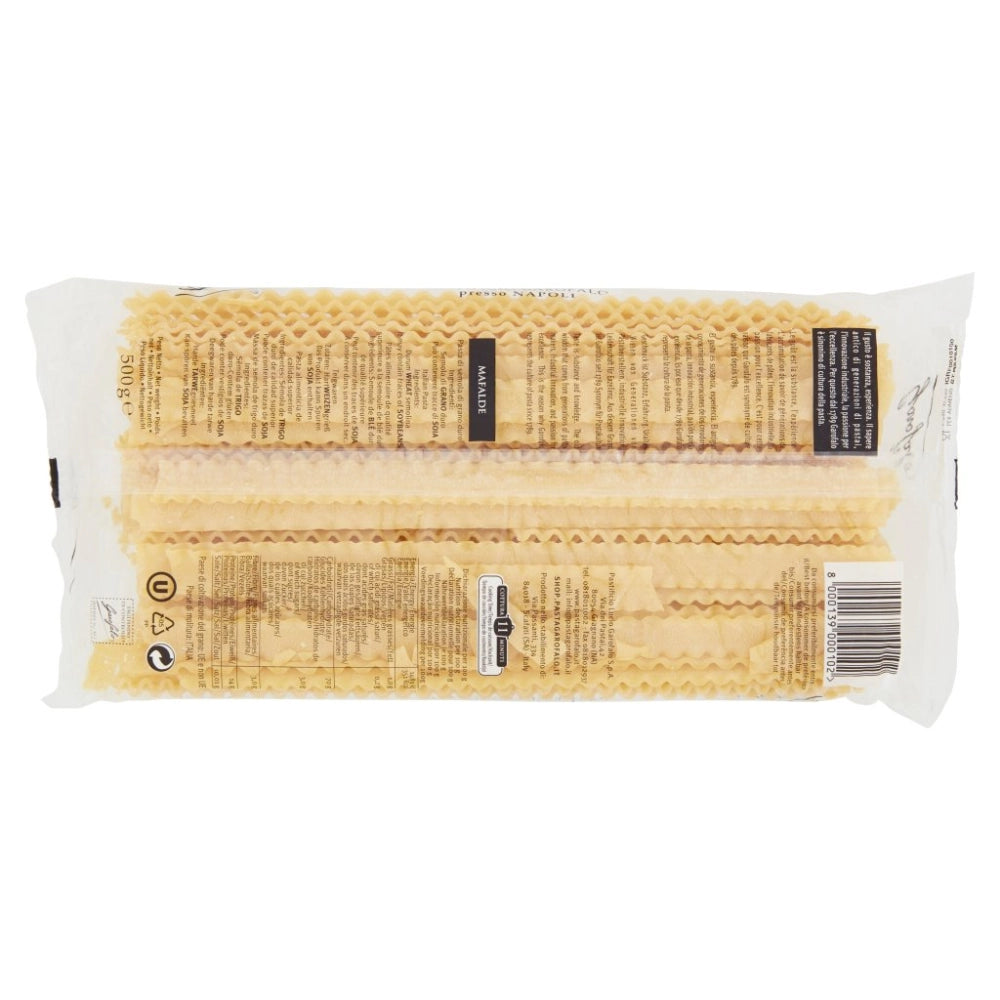 Pastificio garofalo mafalde n.10-1 pasta trafilata al bronzo da 500 grammi