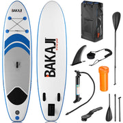 Tavola SUP Gonfiabile Paddle Board con Pagaia e Accessori Sport Mare 320 x 81cm