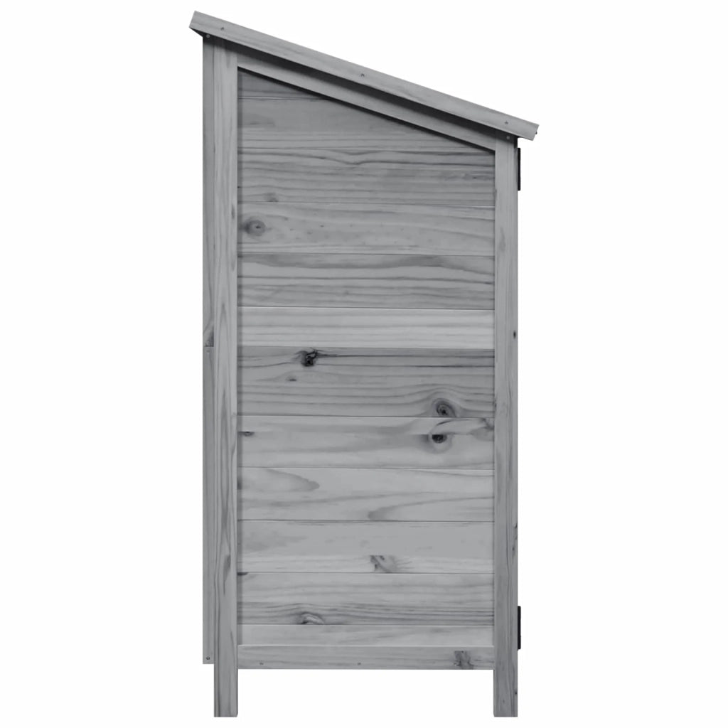 Capanno da Giardino Grigio 106 x 56 x 113,5 cm