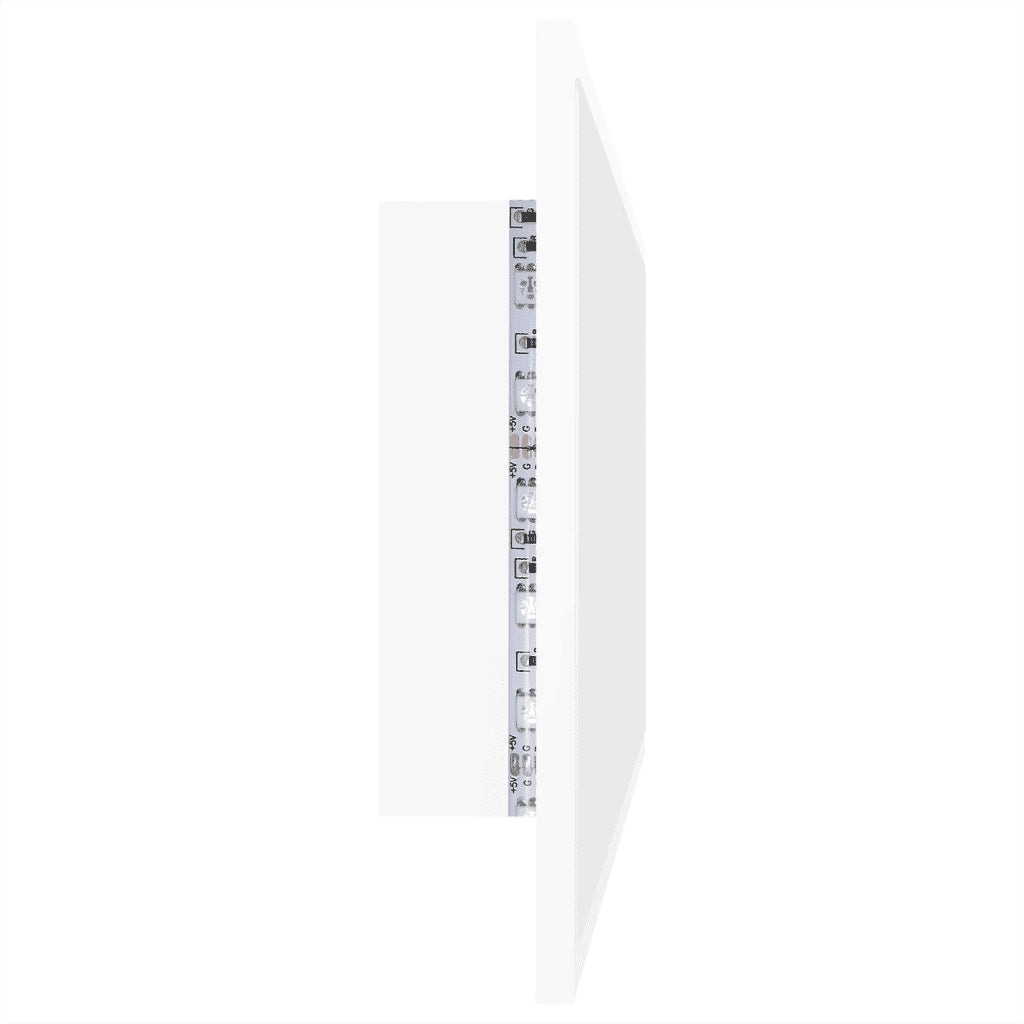 Specchio da Bagno con LED Bianco 100x8,5x37 cm in Acrilico 804940