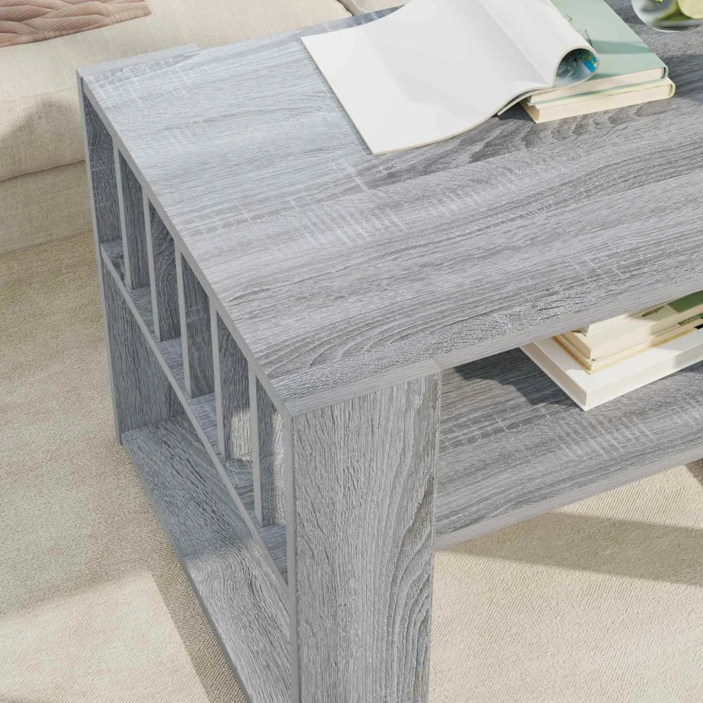 Tavolino da salotto Grigio Sonoma 66 x 49,5 x 45 cm 8000121