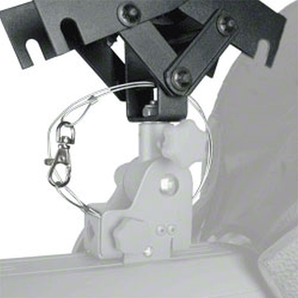 Walimex Sistema di guide a soffitto 4x3m, con 3 forbici