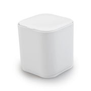 Gettacarte 8 lt d'appoggio in plastica riciclata 6309 Gedy serie SEVENTY Bianco