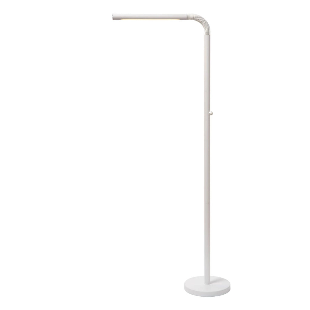 Lampada da terra GILLY LED integrato bianca Lucide