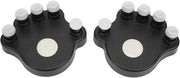 1 proporzioni - Antiscivolo - Design palmo ergonomico - 2 pezzi - Materiale siliconico - Accessori correzione delle dita - Piano allenatore