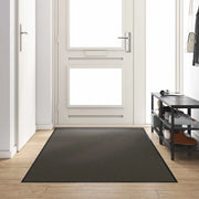 Tappetino Antracite e Nero 120 x 250 cm Polipropilene e vinile 4100767