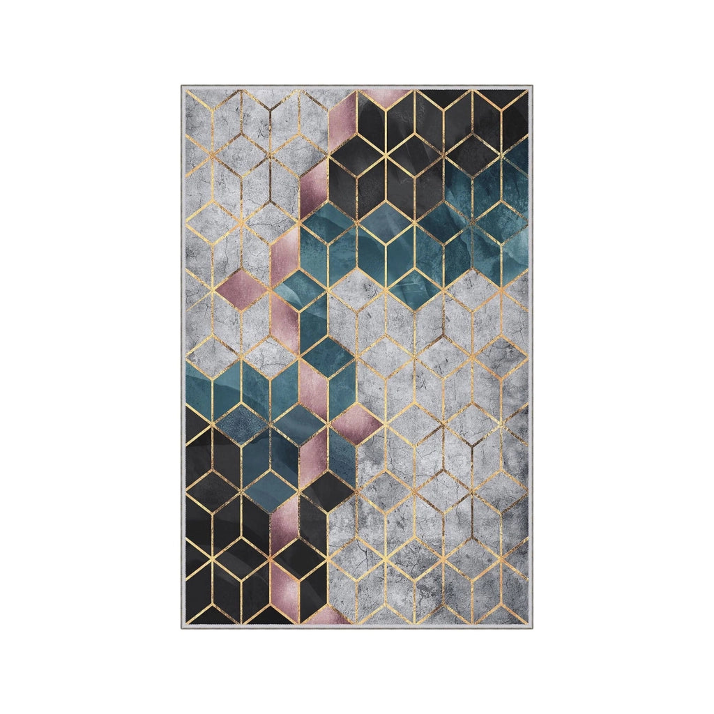 Sandusky, Tappeto Materiale Struttura in Tessuto, 280x180 cm Multicolore
